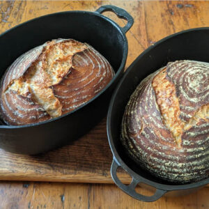 brood bakken in Dutch oven