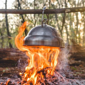open vuur koken