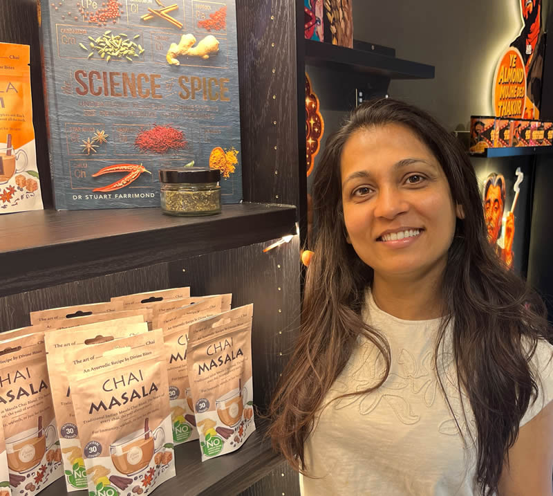 Ankita Shah from Divine Bites in Schiedam
